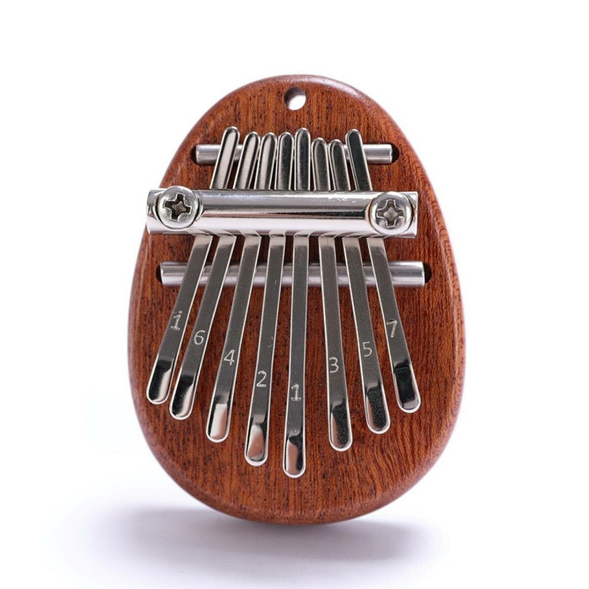 8 Keys Thumb Finger Piano Kalimba Kid Beginner Practical Wood Muscial Instrument