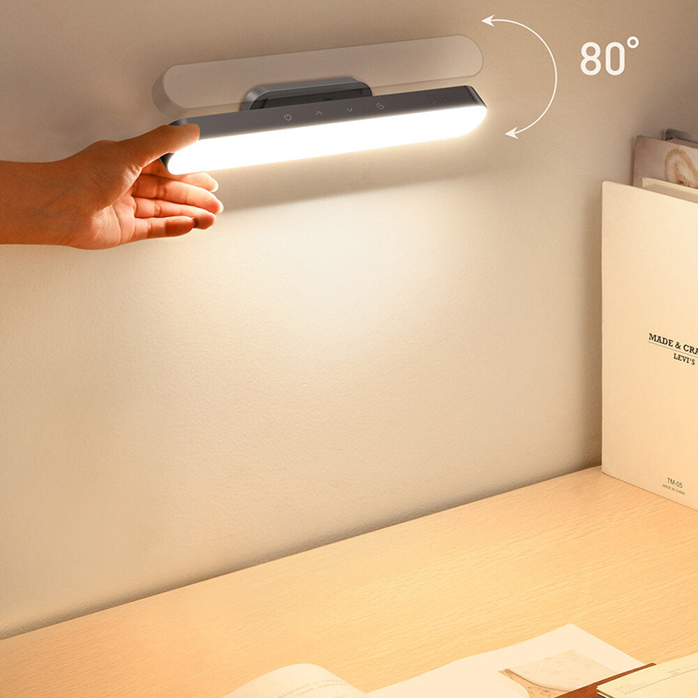 LED Table Lamp Magnetic Desk Lamp Hanging Wireless Touch Night Light for Study Reading Lamp