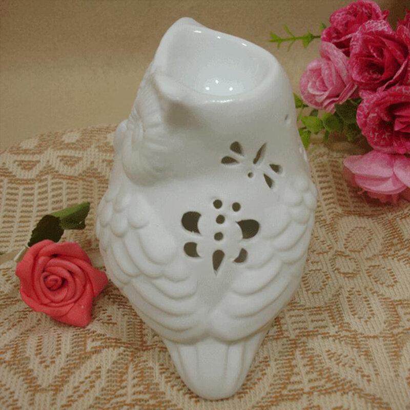 Electric Floral Wax Melt Burner Essential Oil Candle Melt Wax Warmer Light Home Decoration