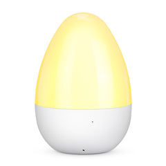 Smart Mini LED Night Light Voice Control 360 Light Angle 200 Lumen Eye-Caring 3 Adjustable Color Temperature Baby Night Light