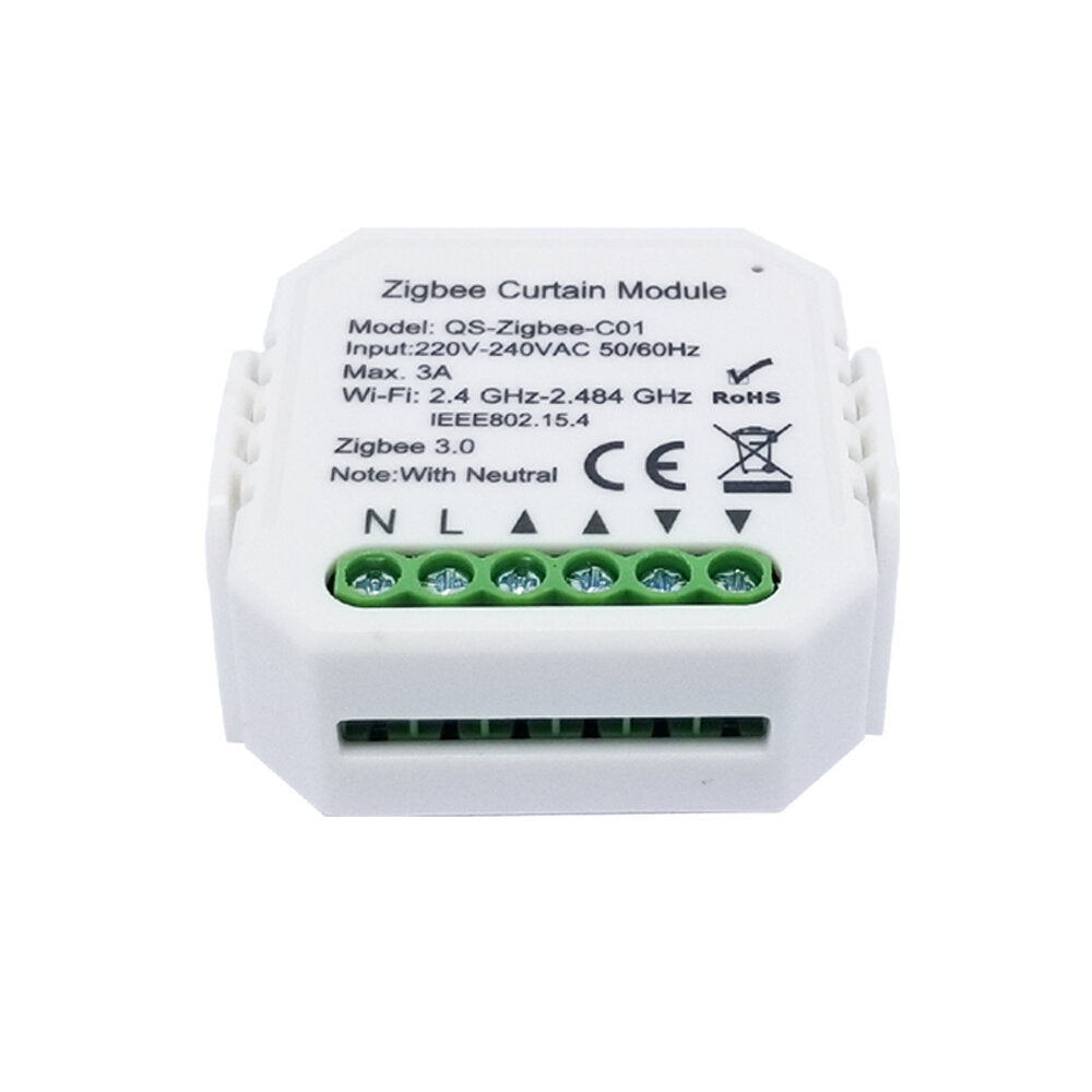 Smart APP Curtain Switch Module Controller Concealed Curtain Switch On-off Device 220-240V
