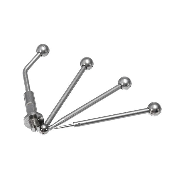 5pcs Center Locator Center Finder Indicator Holder Clamp Chuck Shaft with Connectors
