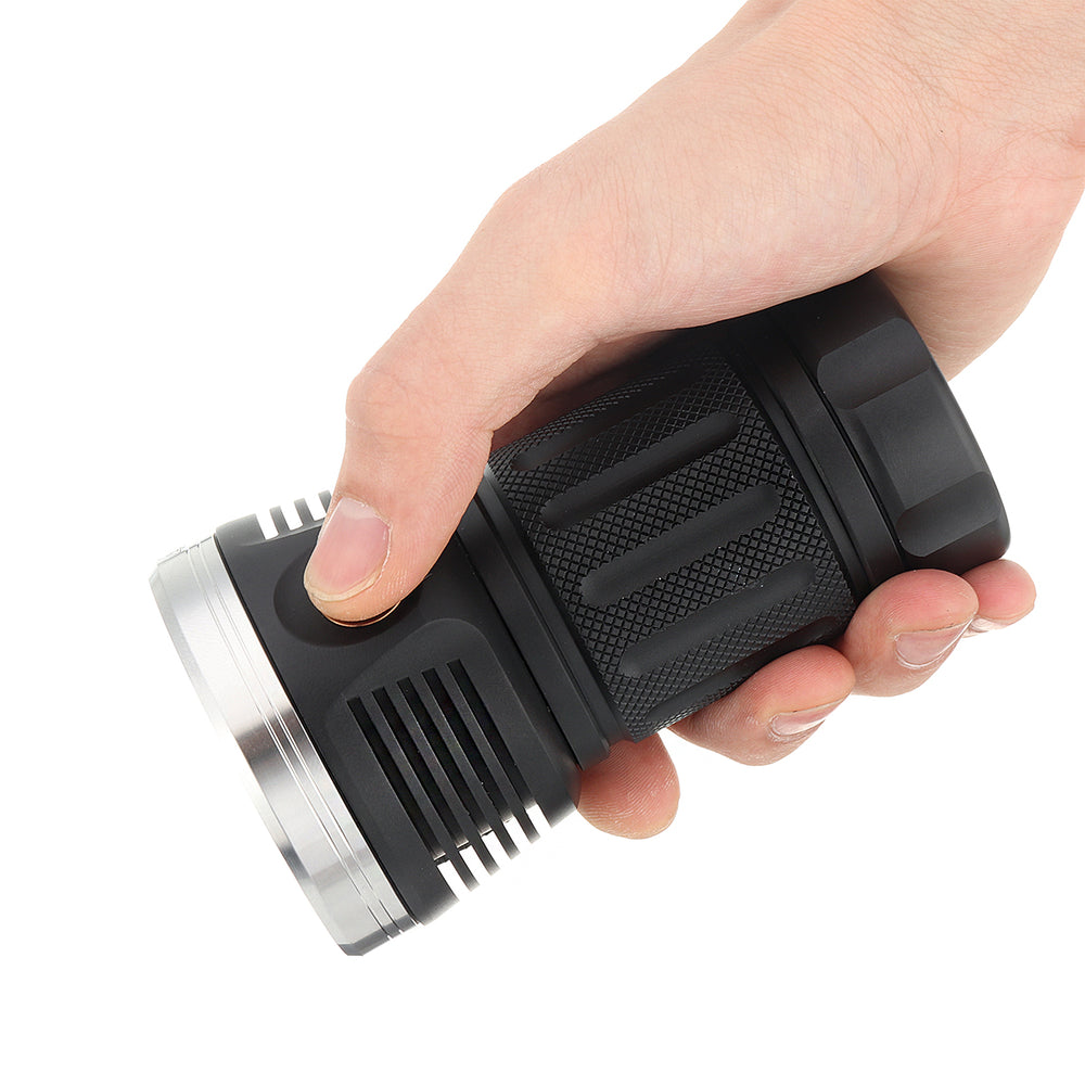 18x SST20 15000LM 616M Anduril UI 18650 Flashlight High CRI Super Bright Searching Flashlight
