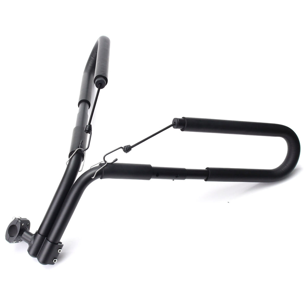 Move By Bike Adjustable Black Aluminum Surfboard Rack Bicycle Surfboard Rack