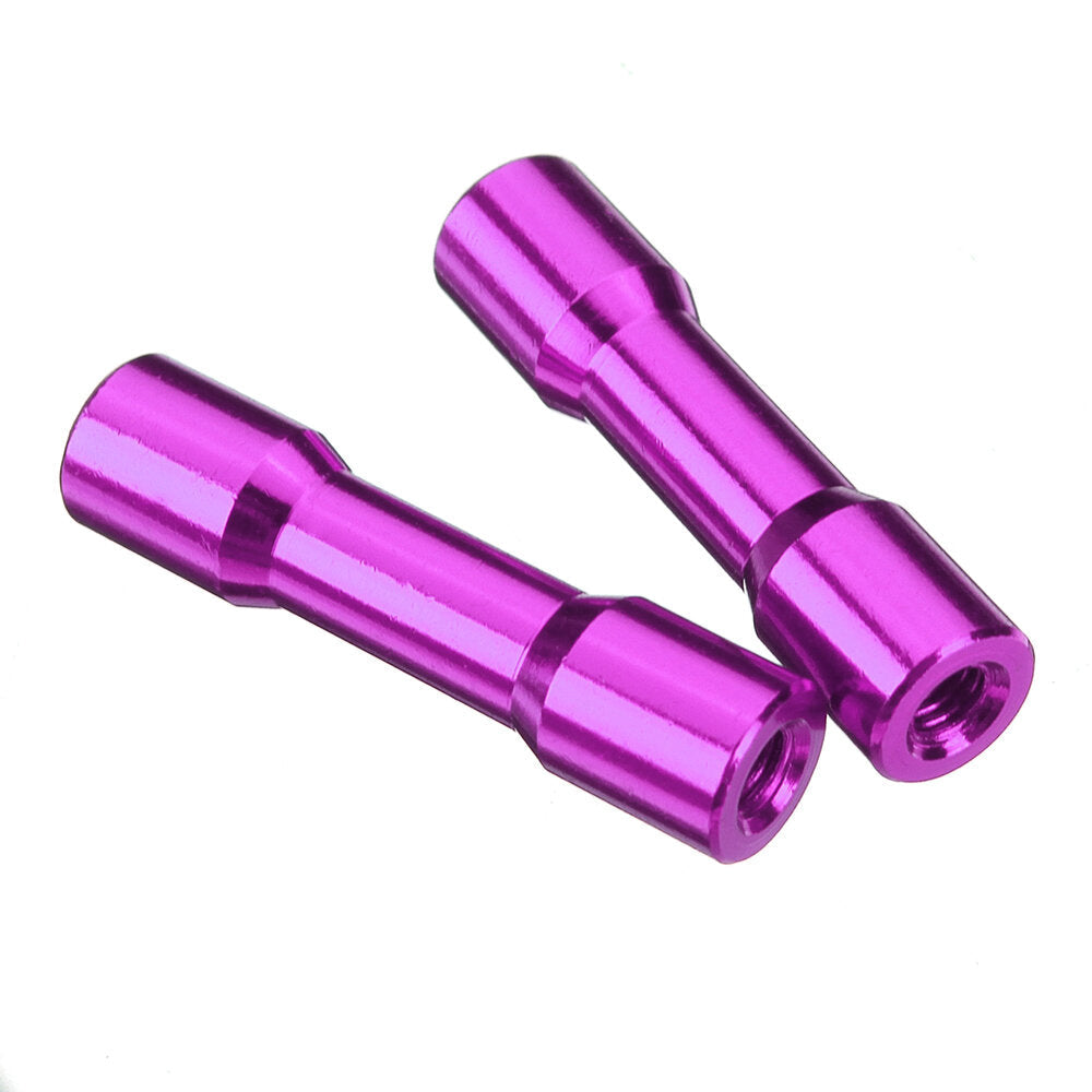 M3AS12 10Pcs M3 25mm Aluminum Alloy Standoff Spacer Round Column MultiColor Smooth Surface