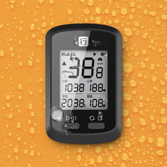 GPS Wireless Bicycle Computer IPX7 Waterproof 25h Battery Life Built-in Barometer Odometer Bicycle Speedometer