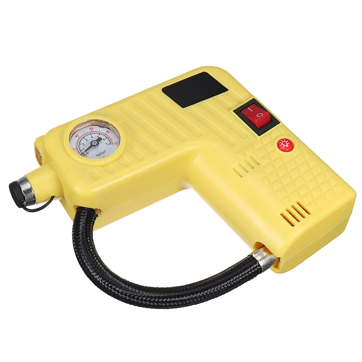 12V Electric Air Compressor Pump Portable Ball Automotive Inflator For Motorcycle Car