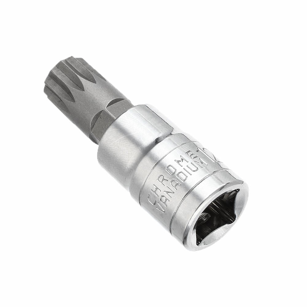 10pcs Red/Blue XZN12 Point Tamper Proof Socket Adapter Set Triple Square Spline Bit Socket