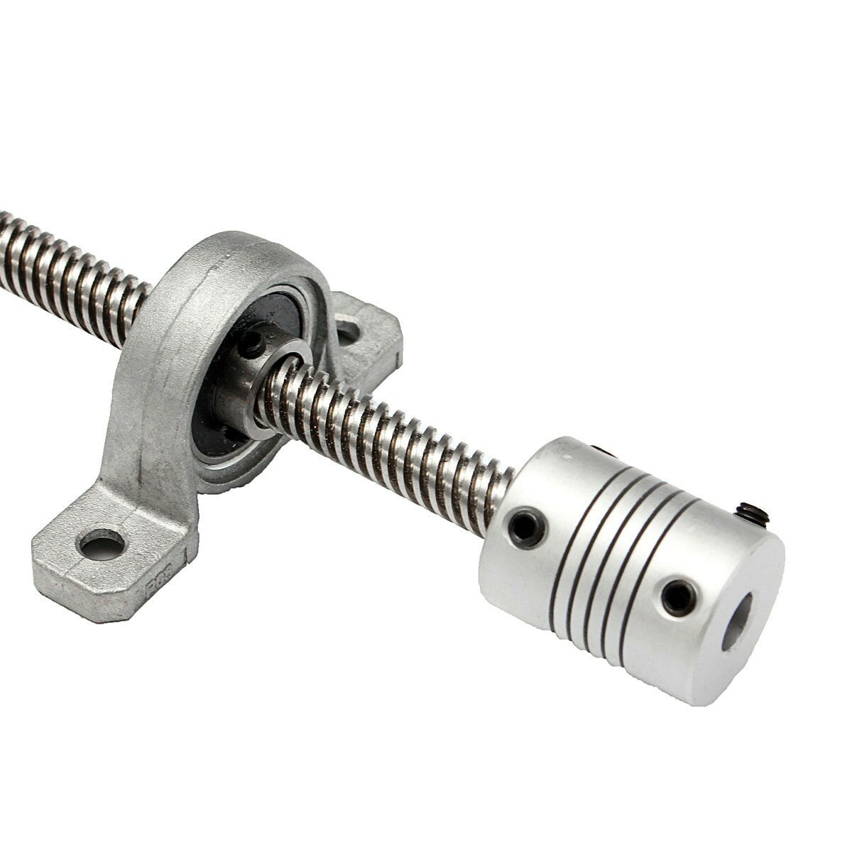 3D printer T8 500mm Stainless Steel Lead Screw Coupling Shaft Mounting Support