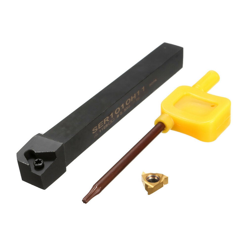 Threading Turning Tool Holder with 11ER A60 Carbide Insert