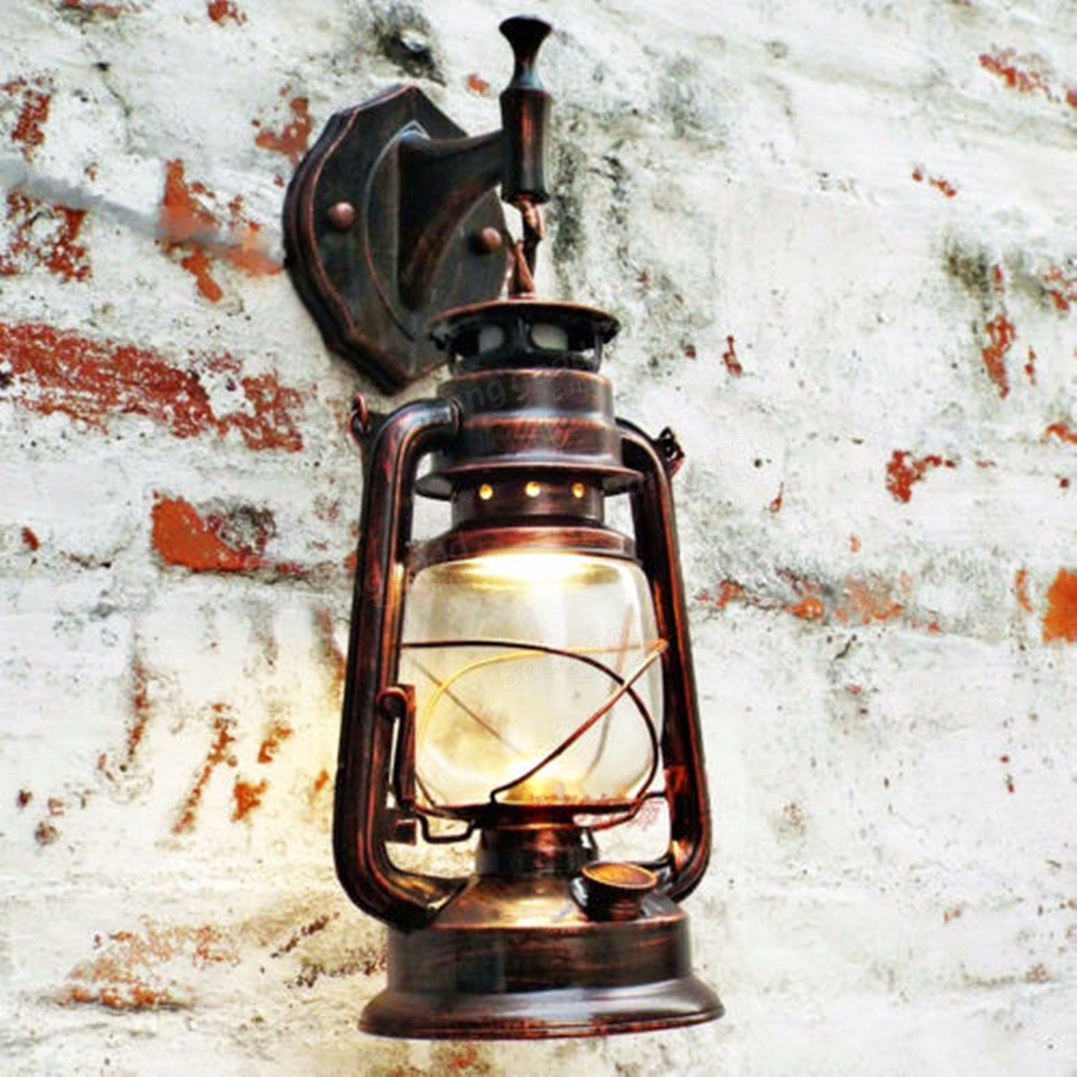 Thrift Wall Lamp Lantern Mount Sconce European Lights