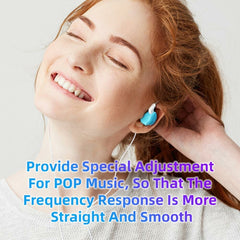 Wired Earphones 1.2m In-ear Hi-Fi Heavy Bass Line Control Headphone with Microphone