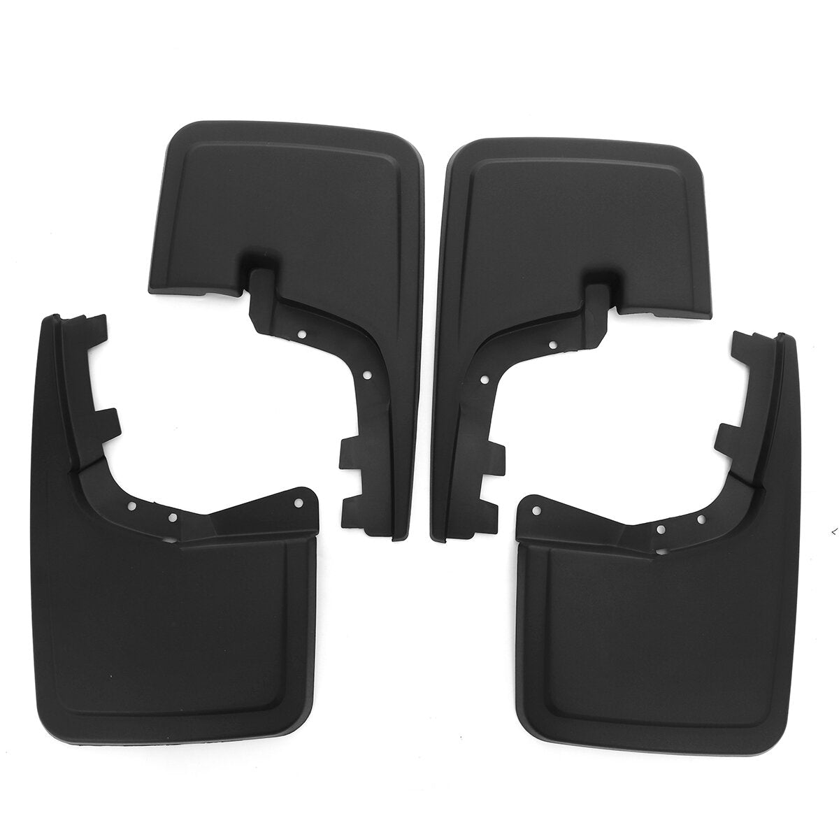 4pcs Front Rear Car Splash Guards Mud Flaps Fender Protector Mudguard