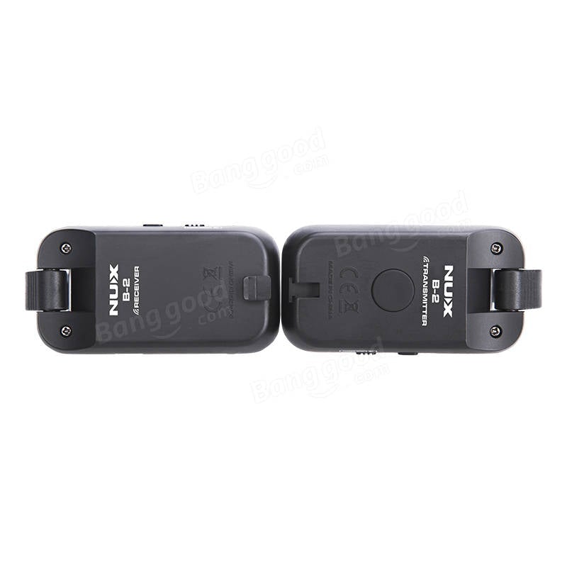 2.4G 4 Channels Rechargeable Wireless System Transmitter & Receiver For Guitar Bass