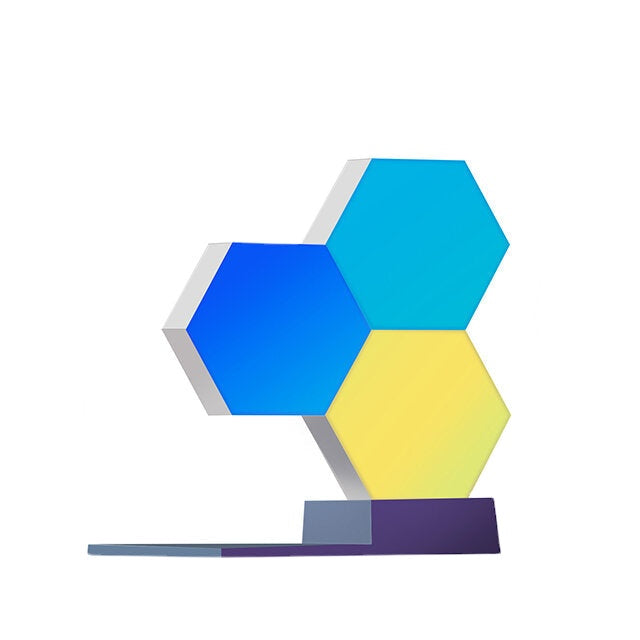 Colo-light LED Quantum Light Smart Geometry Assembling DIY Lamp WiFi Work with Google Assistant Alexa Cololight APP Smart Control