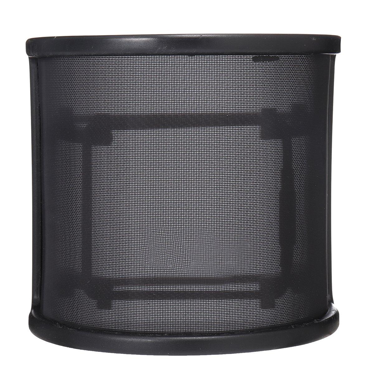 Multilayer Mesh Pop Filter for Condenser Desktop USB Microphone