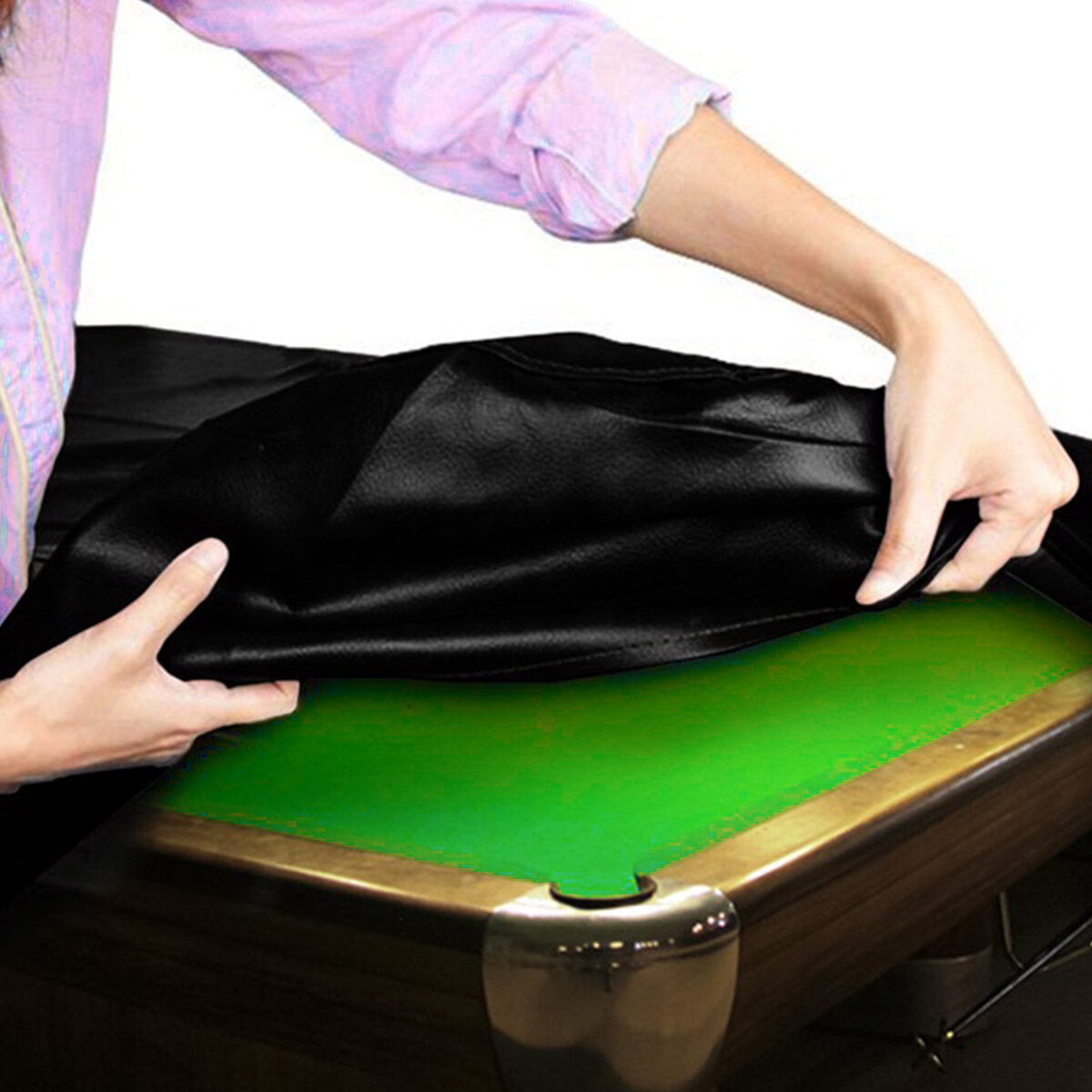 7ft/8ft/9ft Billiard Table Cover Waterproof Dustproof Mildew Resistant Cover Pool Table Cover Snooker Heavy Duty Protector