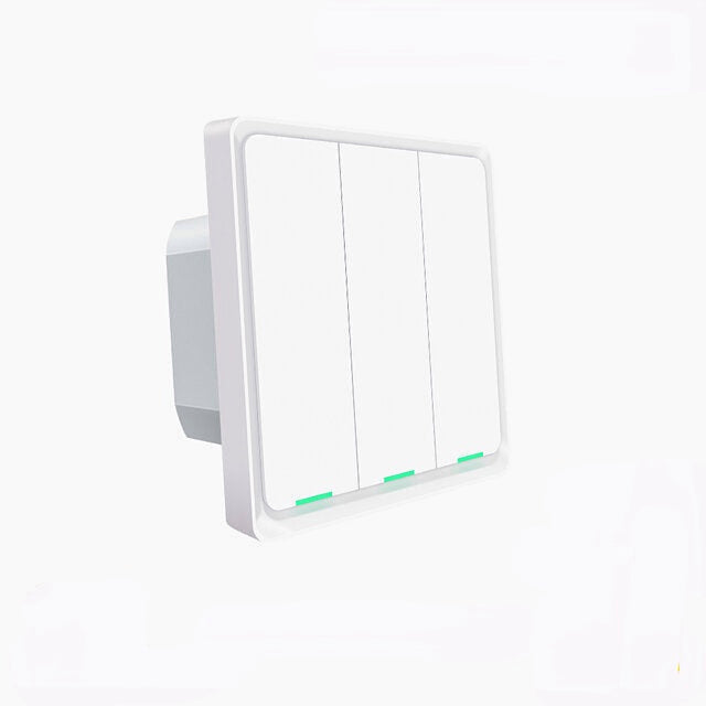 WiFi Smart Wall Light Switch Neutral Wire Required Multi-control Association in App Works with Alexa