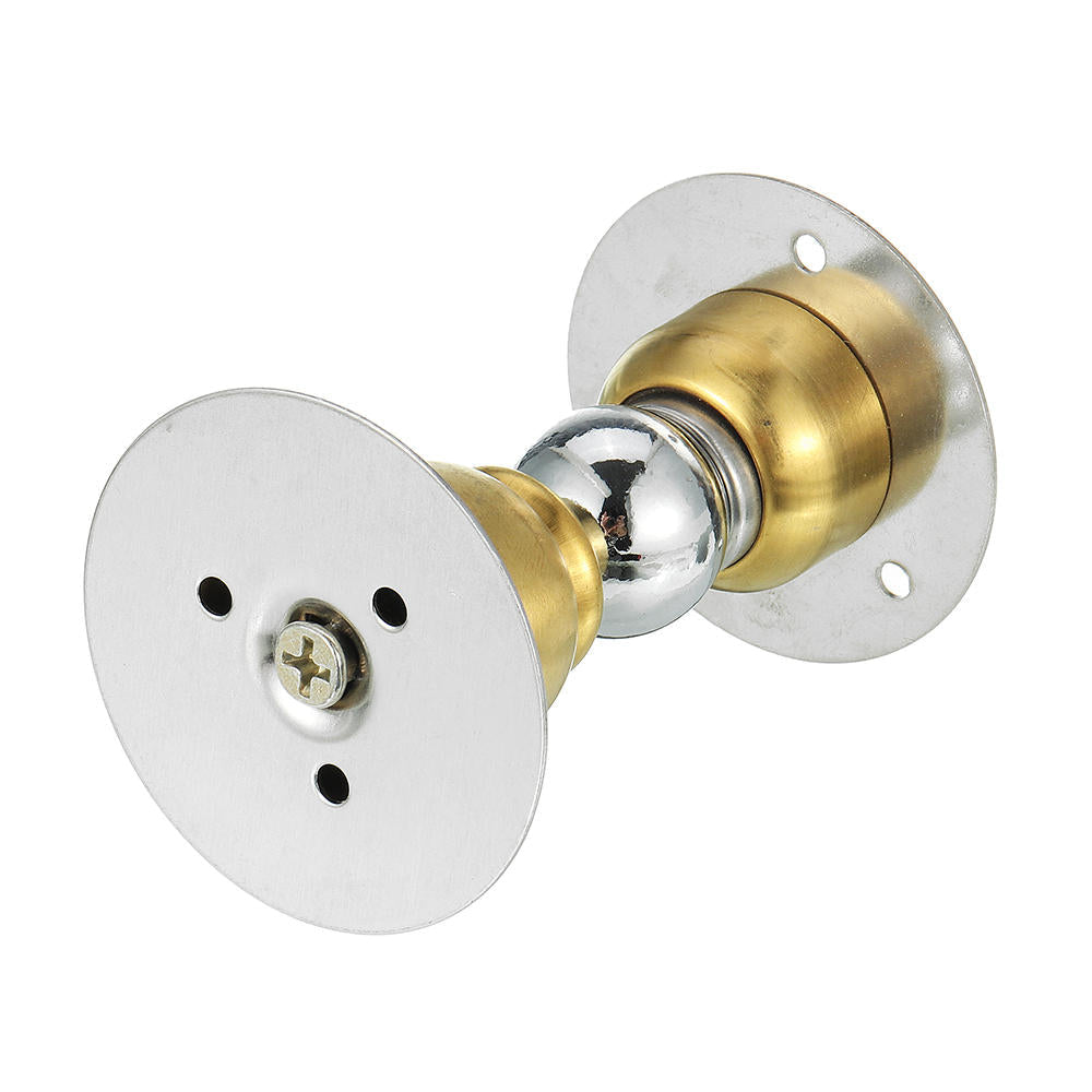 Stainless Steel Magnetic Door Stopper Sticker Free Punching Toilet Bedroom Door Suction