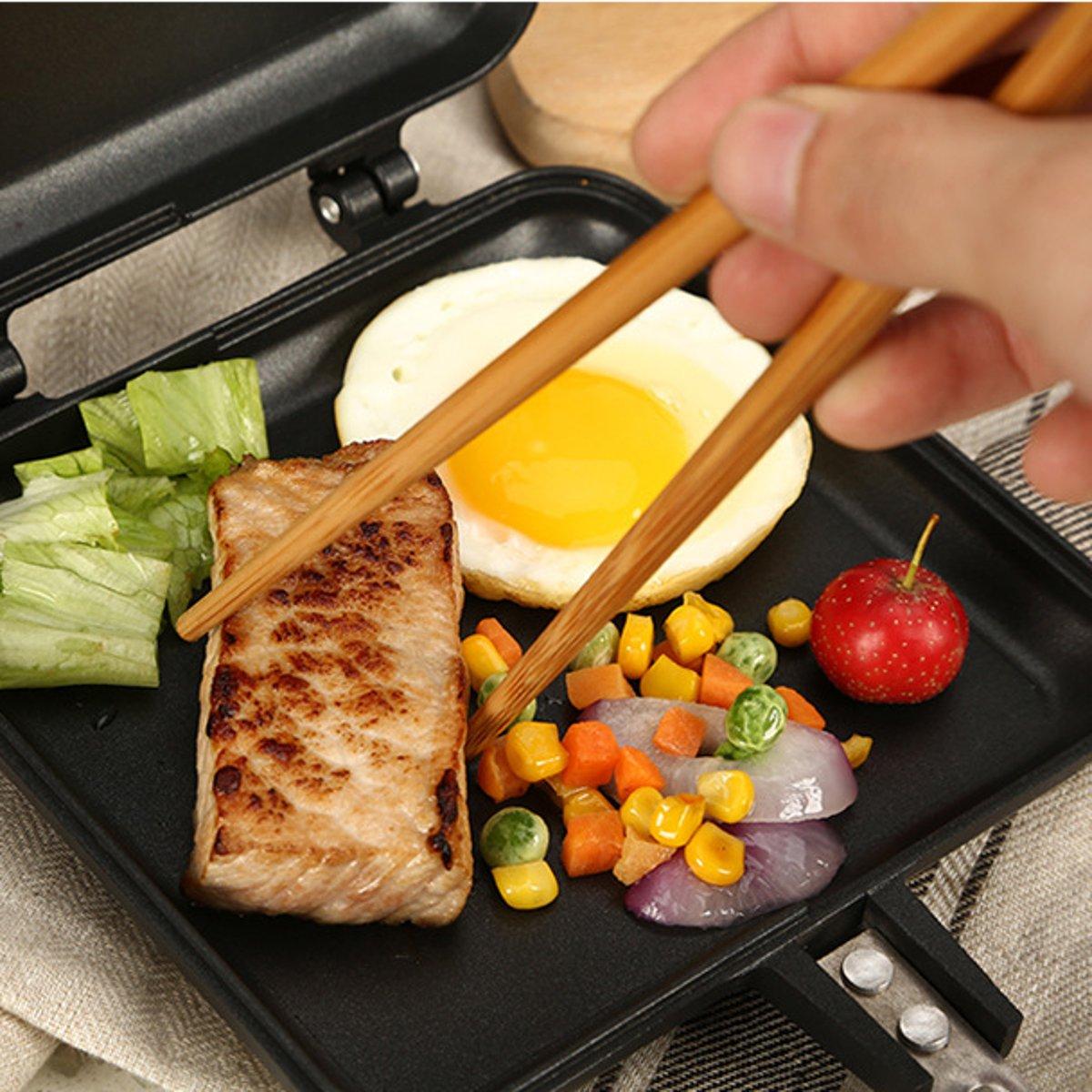 Household Sandwich Maker Double-Sided Cake Bread Toaster Non-Stick Pan Mould