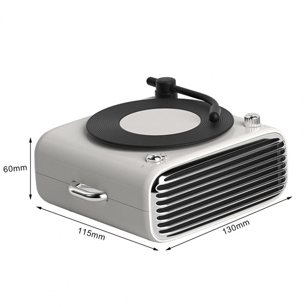 Wireless Speaker 6D Surround Sound Bluetooth 5.0 Record Aroma Diffuser Subwoofer AUX TF Card Player with 1000mAh Battery