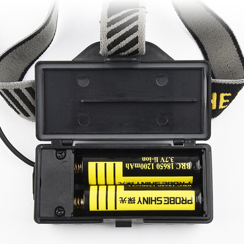 USB Rechargeable Flashlight 2000LM 10 Lights 8 Lighting Modes LED Torch 90m Wide Range For Outdoor Adventure Fishing
