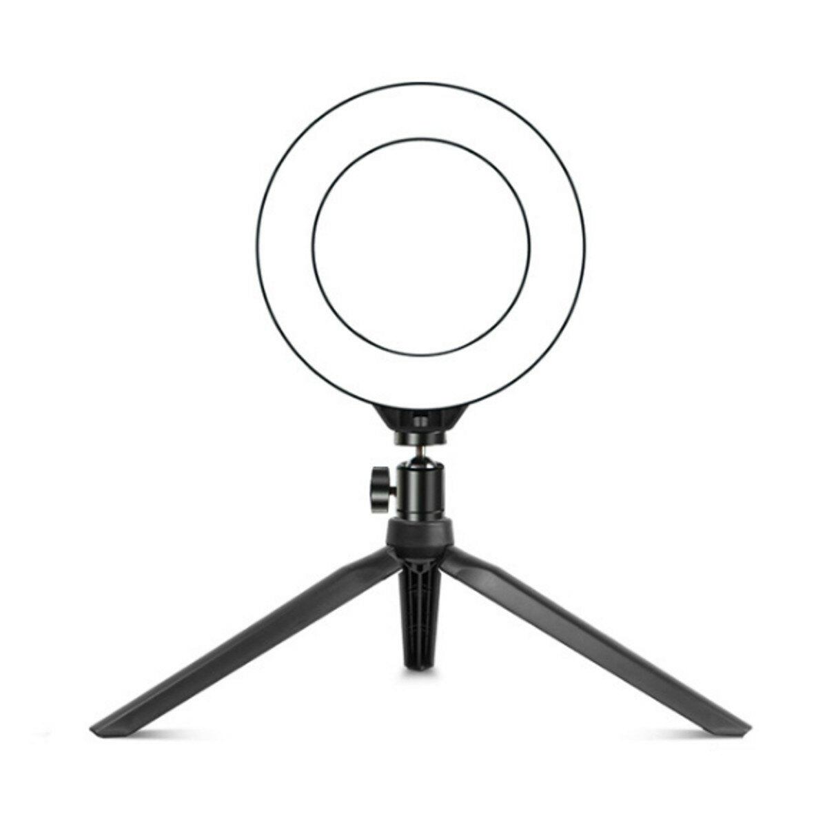 LED Ring Light Stand 3200K-5800K Dimmable Lamp for Selfie Video Photo Live Show