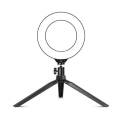 LED Ring Light Stand 3200K-5800K Dimmable Lamp for Selfie Video Photo Live Show
