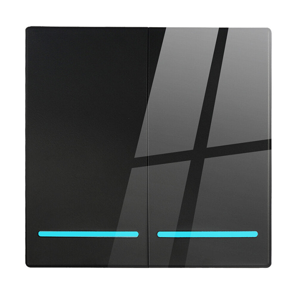 Wireless Wall Switch Smart LED Indicator 1/2/3 Gang 433Mhz Wall Touch Light Switch For Smart Home