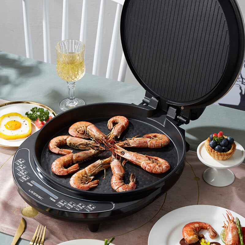 Electric Baking Pan 1600W Crepe Maker Non-Stick Coating Toaster Mechanical Control Frying Machine from Ecological Chain