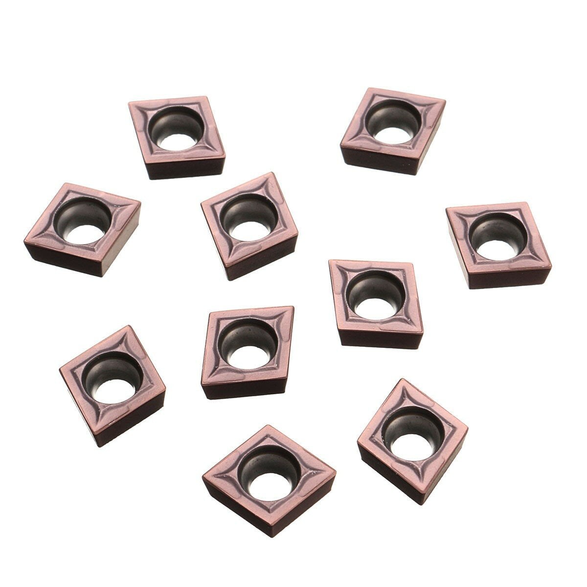 10pcs CCMT09T304 VP15TF CCMT32.51 Carbide Insert Cutter for Turning Tool Holder