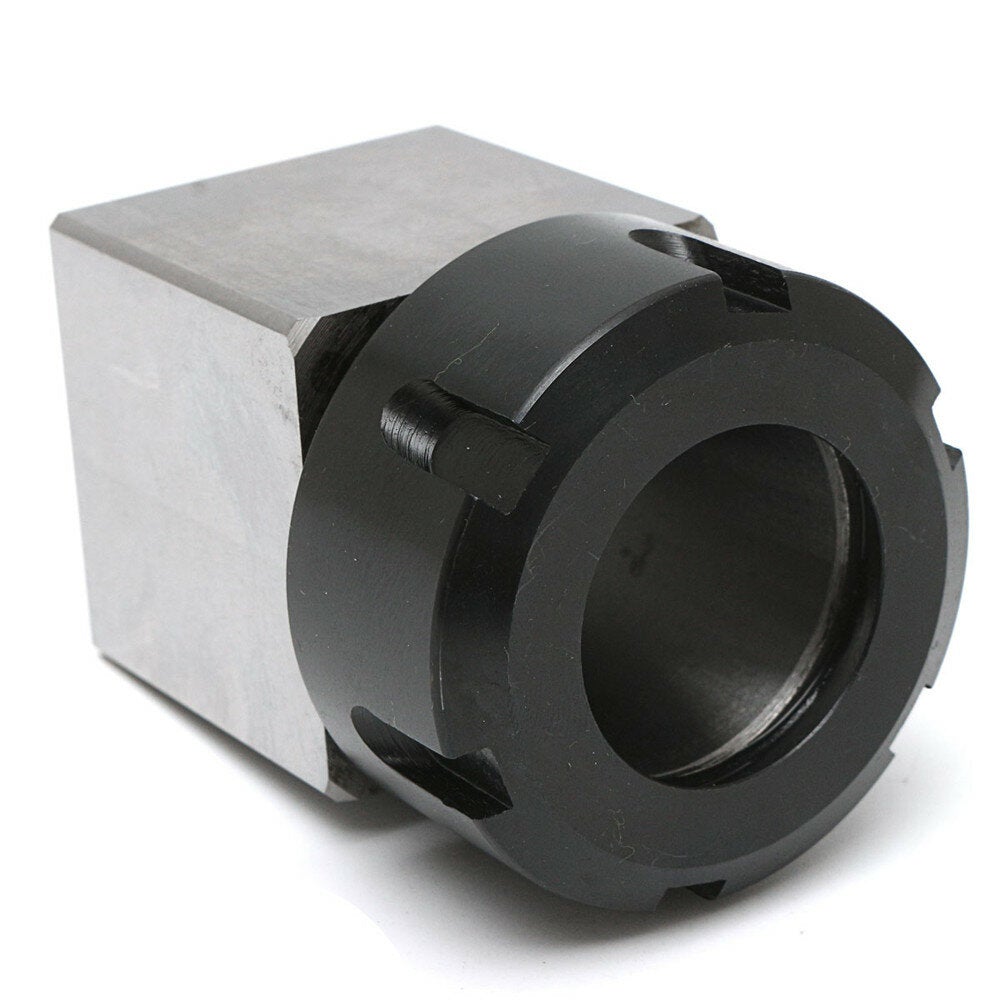 Hard Steel Square Collet Chuck Block CNC Lathe Tool Holder