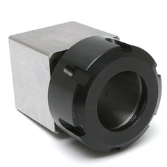 Hard Steel Square Collet Chuck Block CNC Lathe Tool Holder