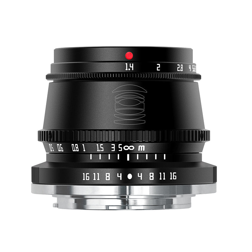 35mm F1.4 APS-C Manual Focus Lens for Sony E Mount/Fujifilm M4/3 Mount Cameras A9 A7III A6600 A6400 X-T4 X-T3 X-T30