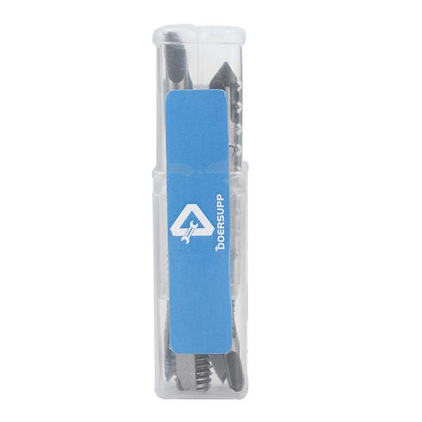 5pcs M3-M8 HSS Spiral Point Machine Screw Plug Tap Metric Straight Flute Thread Hand Tool