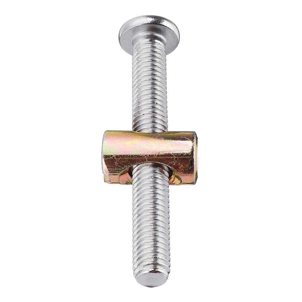 Stainless Steel Crib Screws Hardware Replacement Kit Hexagon Socket Head Cap Screws Nuts Barrel Screws Furniture Screws and Bolts Assortment Kit