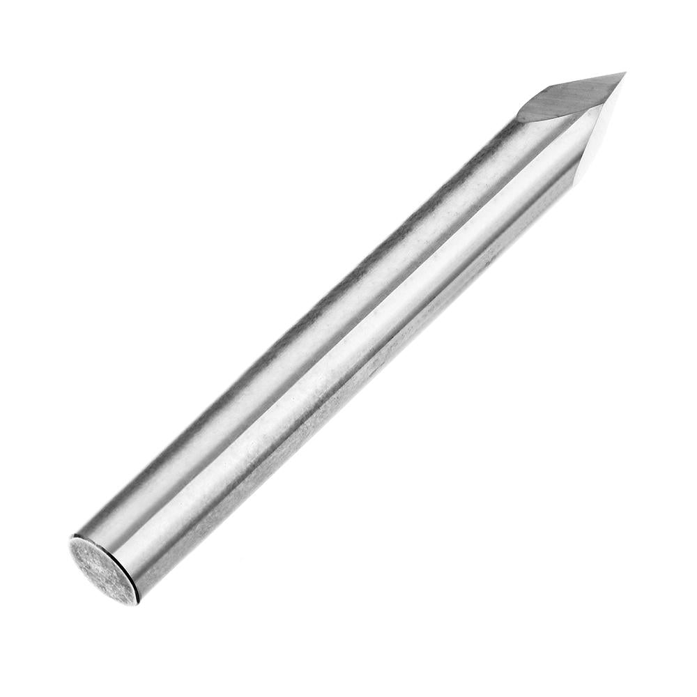 5pcs 6mm Shank 0.1mm Tip 60 Degree Tungsten Steel Engraving Bit CNC Tool