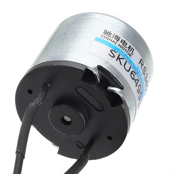 24V 7300rpm Carbon Brush Motor Ball Bearing DC Motor