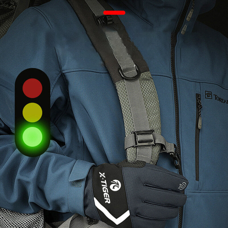 Cycling Gloves Winter Warm Full Finger Touch Screen Anti-slip Bicycle Gloves Motorcycle Bike Gloves