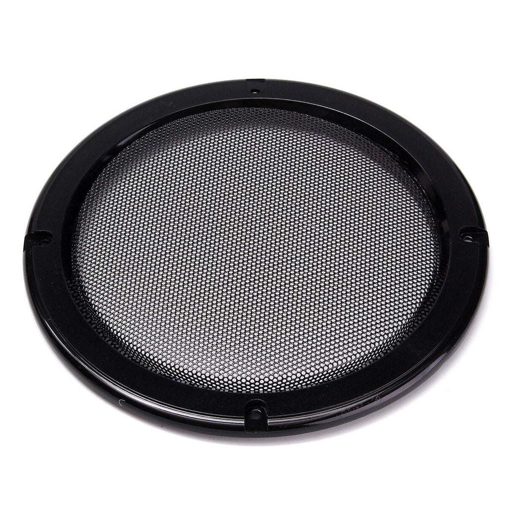 6.5 Inch Speaker Cover Decorative Circle Metal Mesh Grille Black Gold Decor
