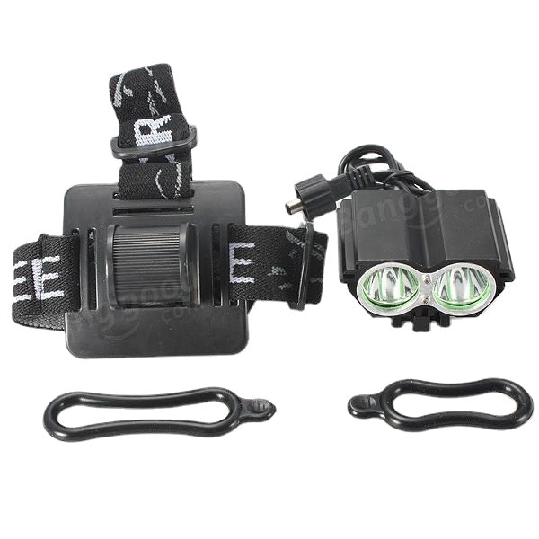 2x U2 LED Cycling Bike Headlight Headlamp Front Light
