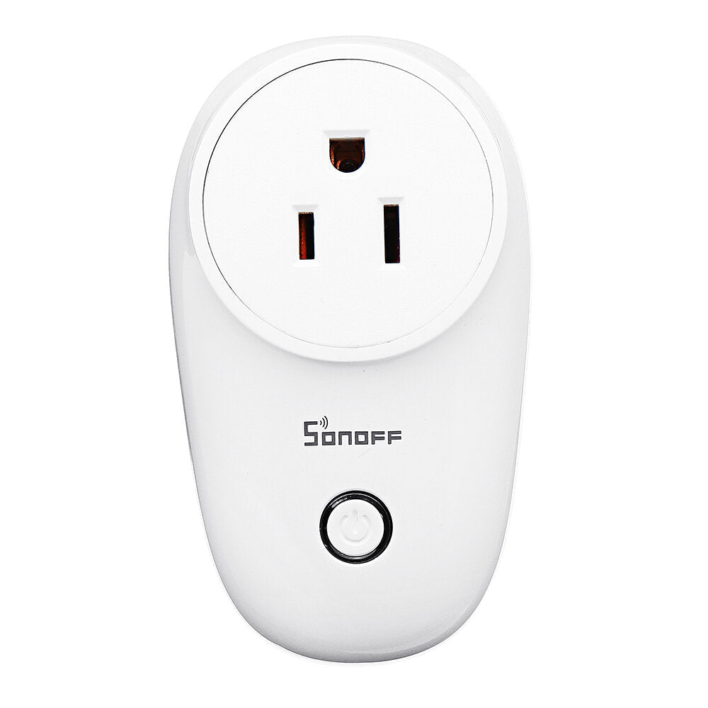 Smart WIFI Socket US Wireless Plug Power Sockets Smart Home Switch Work With Alexa Google Assistant IFTTT,3Pcs S26 10A AC90V-250V