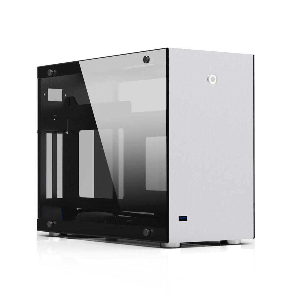 Aluminum Alloy Tempered Glass ITX Computer Case Mini Case