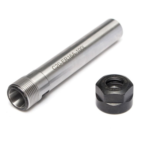 Collet Chuck Holder Extension Rod Straight Shank CNC Milling Lathe