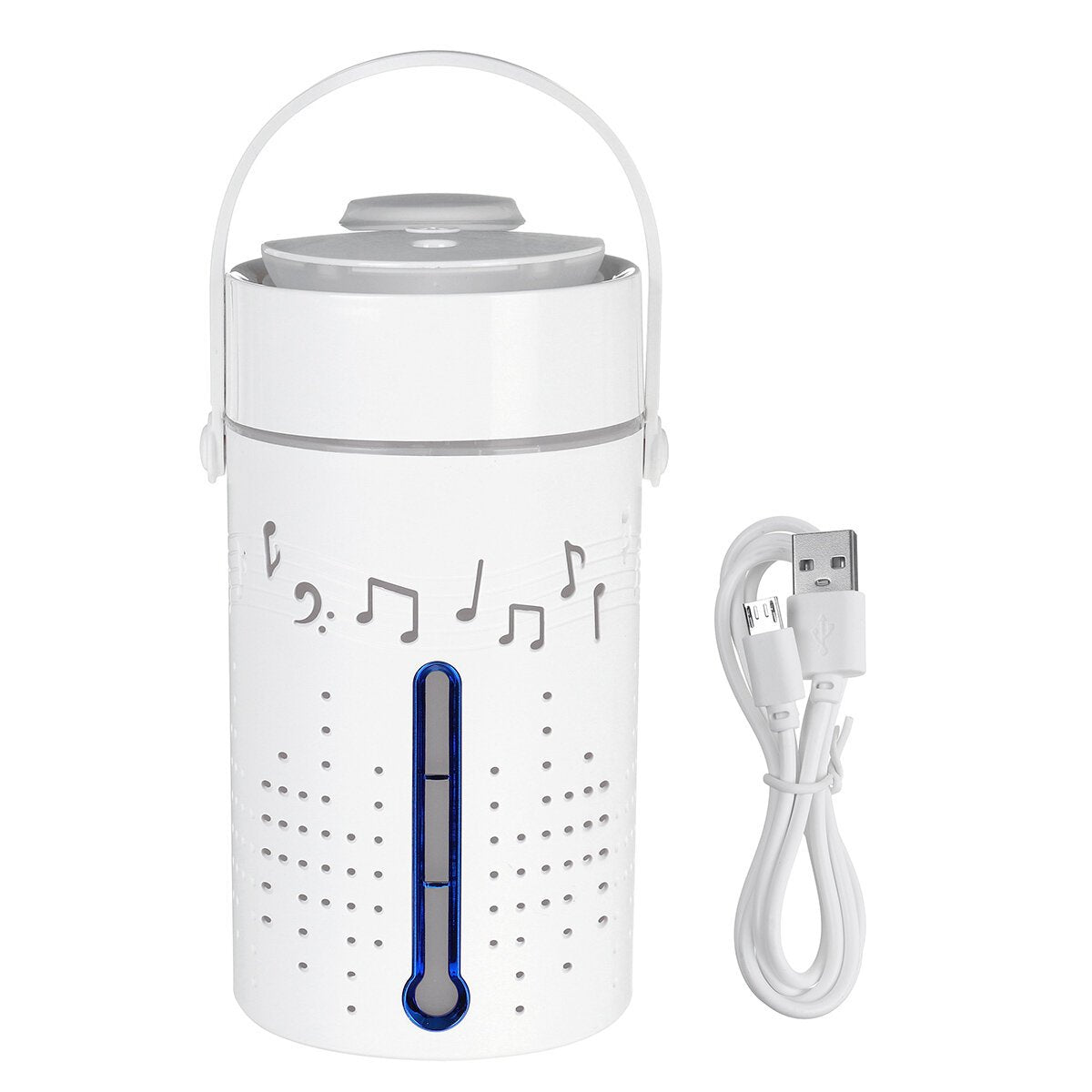 LED Air Humidifier Ultrasonic Mist Aroma Diffuser Purifier Bluetooth Speaker