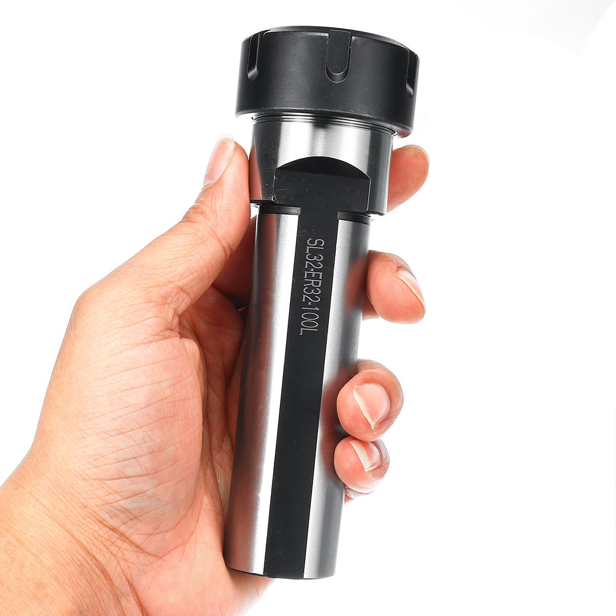 ER16/ER20/ER25/ER32 Tool Holder Collet Chuck Side-mounted Extension Rod CNC Milling