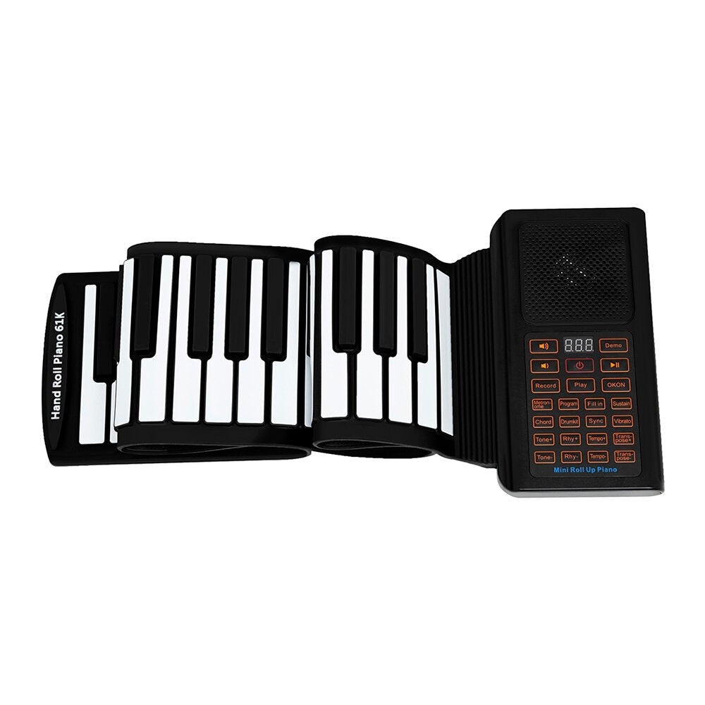 61 Standard Keys Foldable Hand roll piano