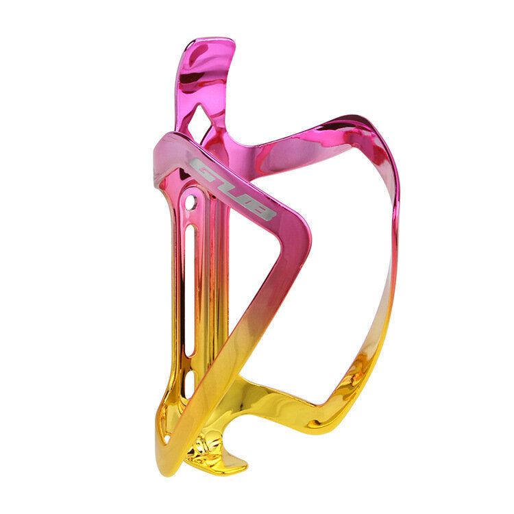 Aluminum Bicycle Water Bottle Holder Bike Mount Ultra Light Electroplated Colorful Cycling Bike Bottle Cage