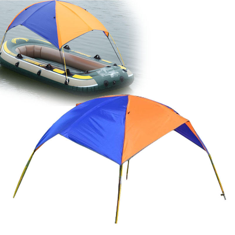 Sun Shelter Fishing Tent Inflatable boat Rubber Boat for 2 person Boat Awning