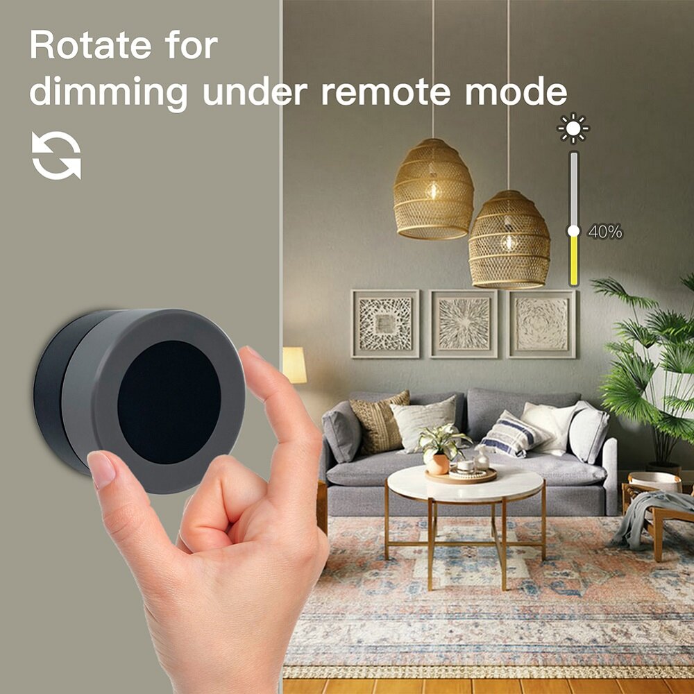 Scene Switch Wireless Knob Sticky Bedside Switch Mobile Phone Remote Control Key Switch